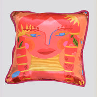Viscose Crepe Digital Print Pillow Cushion (7413587378372)