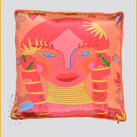 Viscose Crepe Digital Print Pillow Cushion (7413587378372)