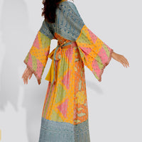Falicia Silk Long Dress (7392390119620)
