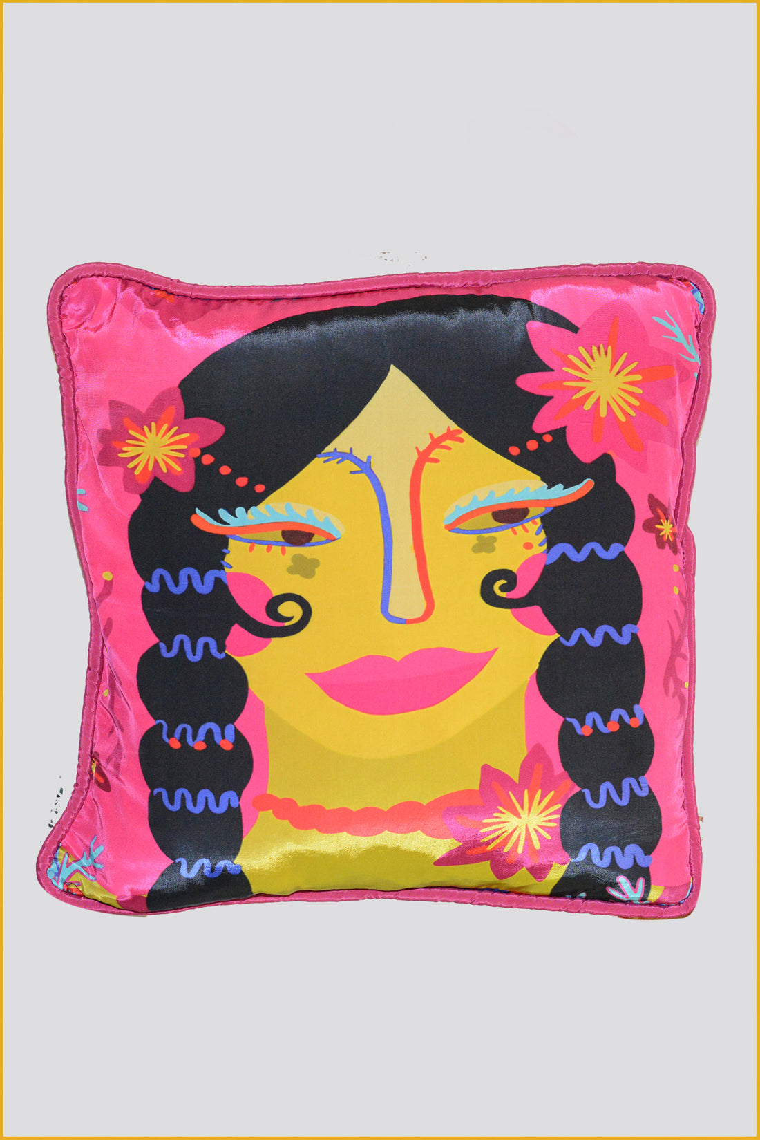 Viscose Crepe Digital Print Pillow Cushion (7413898870980)