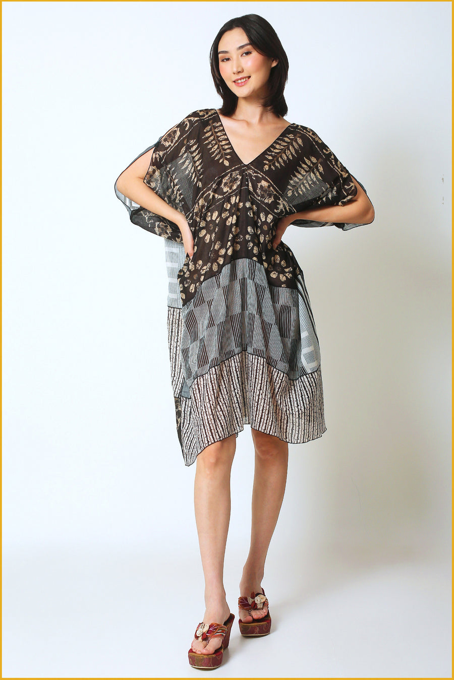 Eloise - Cotton Printed Dress (7424148603076)