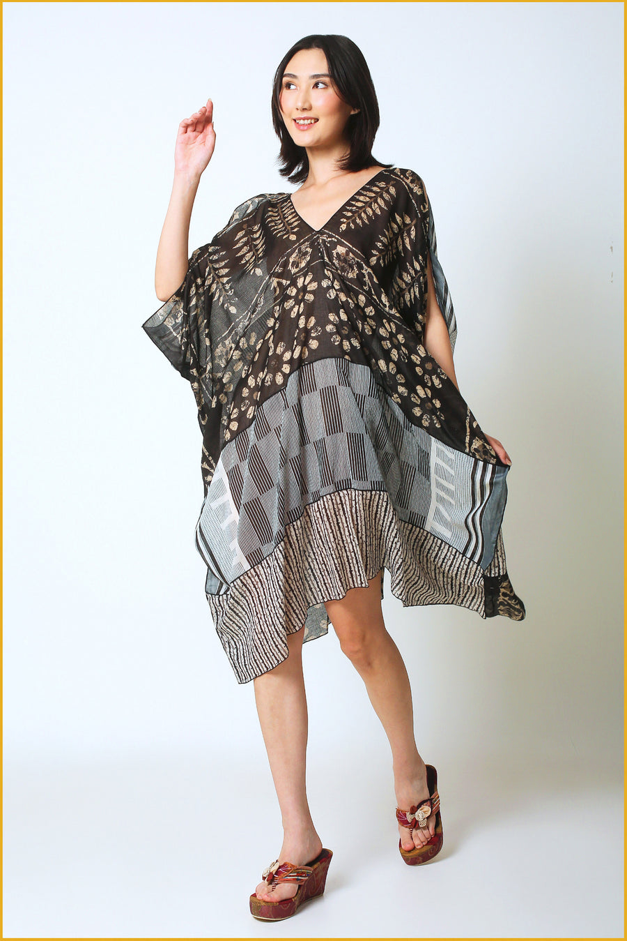Eloise - Cotton Printed Dress (7424148603076)