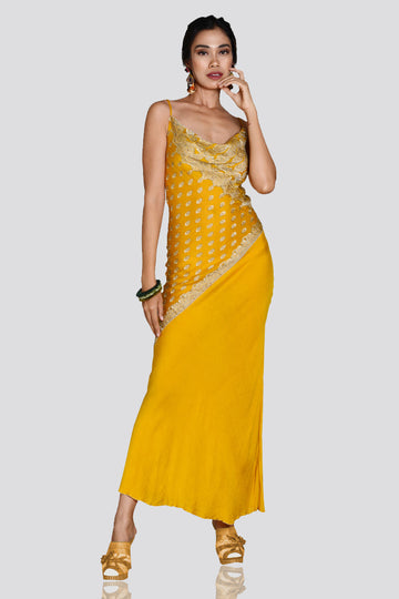 Shareefa Silk Dress (6141980147908)