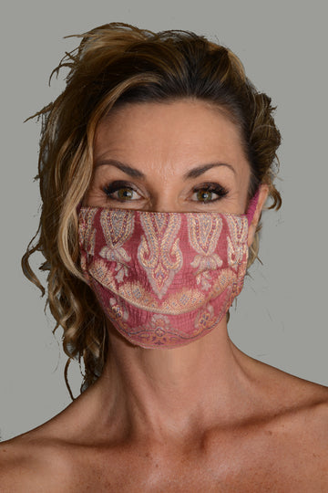 Helena - Hand Cut Silk Face Mask (4753428906089)