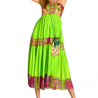 Zefanya - Original Tribal Print Rayon Digital Georgette Skirt Dress (7326641750212)