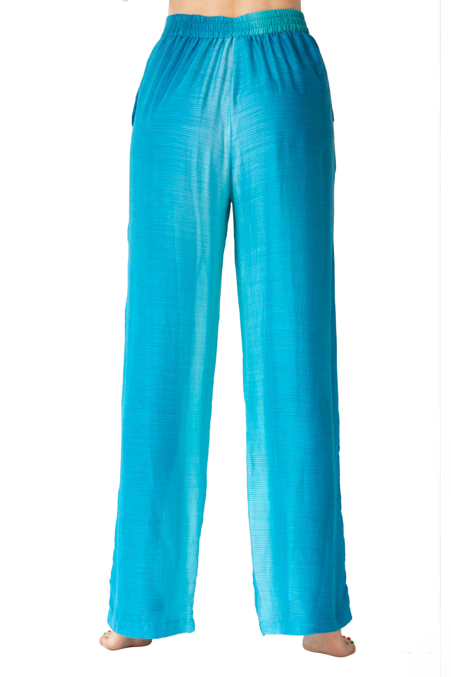 Zemella - Cotton Silk Degrade Long Pants (7123732005060)