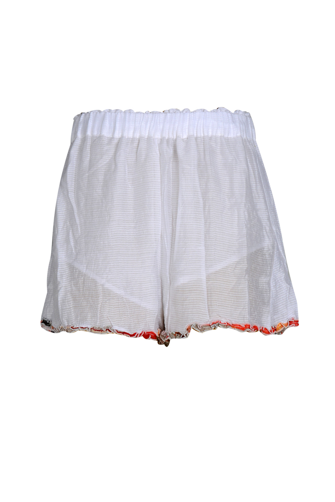 Tassilly - Cotton Silk Solid Short Pants (6836278821060)