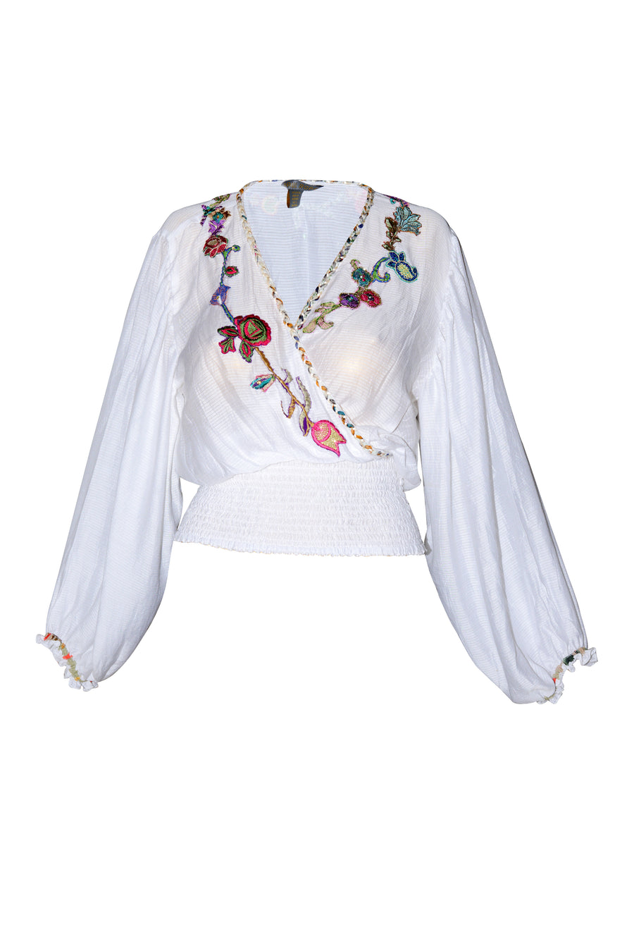 Mariangela - Cotton Silk Solid Top Long Sleeve (6974644420804)