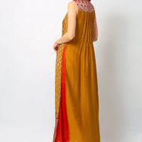 Laika - Hand Cut Silk Degrade Classic Dress (7365753635012)