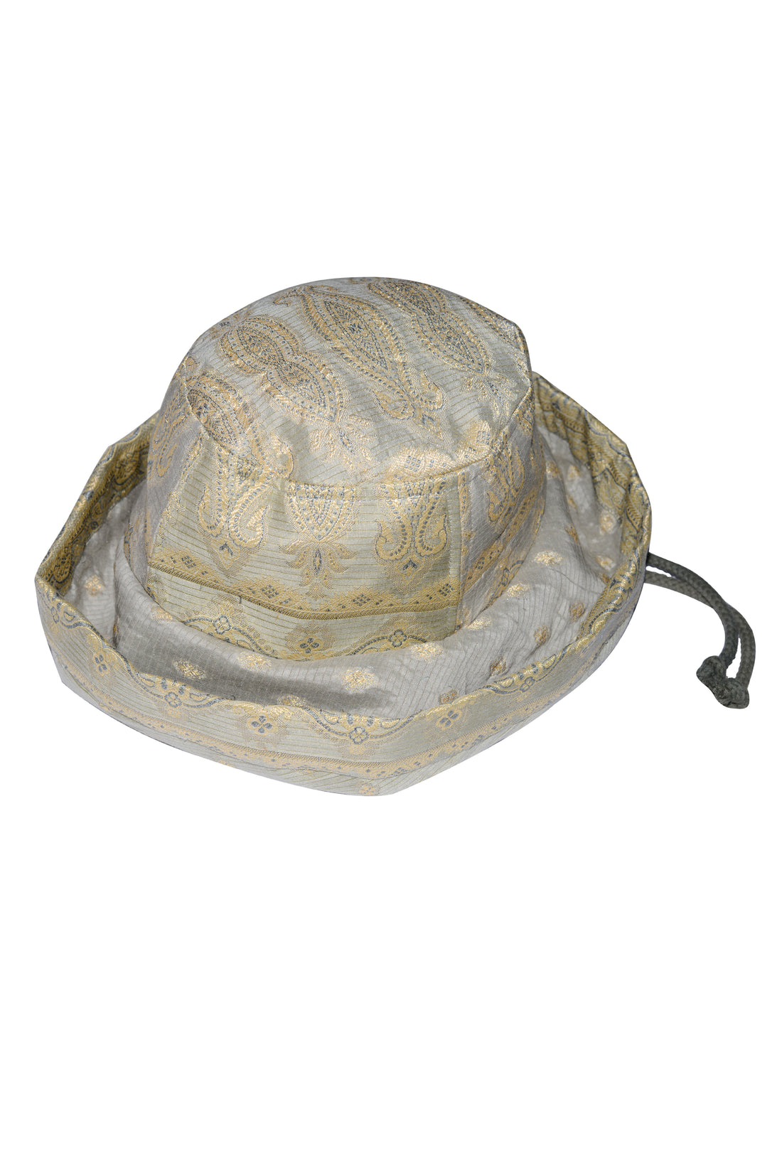 Benson - Hand Cut Silk Handloom Jacquard Hat (7216955392196)