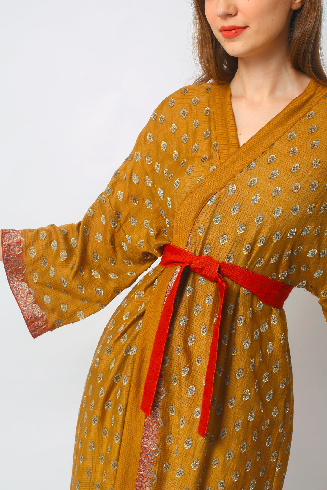 Zalika - Hand Cut Silk Outer Dress (7274513334468)