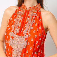 Darena - Hand Cut Silk Long Dress (7107157459140)