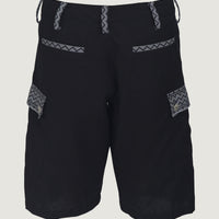 Wyatt - 100% Cotton Shorts With Hand Carved Bone Buttons (4493568737385)