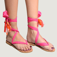 Adoria - Bali Ribbon Sandals (3522845900905)